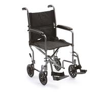 Drive Devilbiss Steel Foldable Travel Chair, 19 Inch Seat width