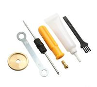 Drive Gear Set for DAIWA For FUEGO SV BaitCasting Fishing Reel, Complete with 2 Gears and Maintenance Tools for Optimal Use (left hand)