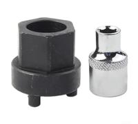 Drive Hub Puller Tool for Mercedes for benz for c-class lass - AC Compressor Clutch Remover for Denso 6SEL14C 6SEL16C 7SEU16C - Steel Kit
