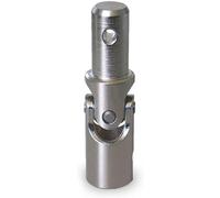 Drive Knee Joint - Nickel-Plated Steel - Diameter 12 mm - Output Diameter 10 mm - Angle 45° - for Manual Roller Shutter with Crank
