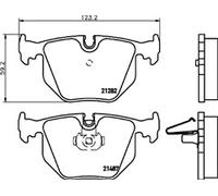 Drive Master DMP030 Rear Brake Pad Set [ MINTEX MDB2004 ]