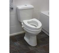 Drive Medical 4" Easy Fit Soft Raised Toilet Seat (100mm)