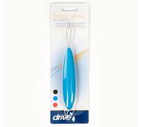 Drive Medical Button Hook with Zip Pull - Blue
