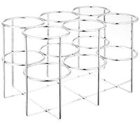 Drive Medical Economy Oxygen Rack, Chrome