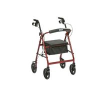 Drive Medical Four Wheel Rollator Walking Frame
