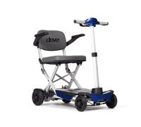 Drive Medical Manual Fold+ Folding Mobility Scooter - Blue