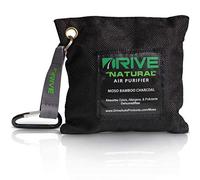 DRIVE Moso Bamboo Charcoal Air Purifying Bags (220g/bag), Absorbs Odors, Allergens, & Pollutants, Dehumidifies to Prevent Mold & Mildew