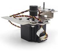 Drive Motor with Pulley Assembly Works for All dpi for Zebra ZT510 Thermal Barcode Label Printer 203dpi 300dpi P1083347-018