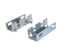 Drive Mounting Bracket for 2.5" to 5.25" Drive Bay, 3 Bay Adapter for Home Computer Storage Upgrade and Optical Reuse