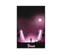 Drive Movie Poster - Ryan Gosling in A Stylish Neo-Noir Thriller of Cars And Crime (10) Artworks Canvas Poster Wall Art Prints Home Modern Decor 12x18inch(30x45cm)
