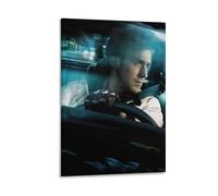 Drive Movie Poster - Ryan Gosling in A Stylish Neo-Noir Thriller of Cars And Crime (14) Poster Painting Canvas Wall Art Living Room Posters Painting 24x36inch(60x90cm)
