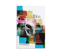 Drive Movie Poster - Ryan Gosling in A Stylish Neo-Noir Thriller of Cars And Crime (21) Poster Painting Canvas Wall Art Living Room Posters Painting 08x12inch(20x30cm)