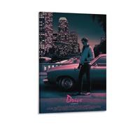 Drive Movie Poster - Ryan Gosling in A Stylish Neo-Noir Thriller of Cars And Crime (26) Canvas Wall Art Prints Poster Photo Picture Painting Posters Room Decor 08x12inch(20x30cm)