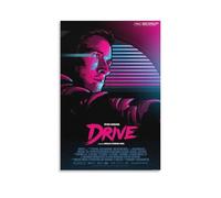 Drive Movie Poster - Ryan Gosling in A Stylish Neo-Noir Thriller of Cars And Crime (5) Painting On Canvas Wall Art Poster Scroll Picture Print Walls Decor Home Posters 16x24inch(40x60cm)
