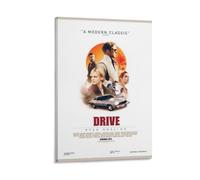 Drive Movie Poster - Ryan Gosling in A Stylish Neo-Noir Thriller of Cars And Crime (6) Canvas Wall Art Poster Decorative Modern Home Print Picture Artworks Posters 08x12inch(20x30cm)
