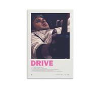 Drive Movie Poster - Ryan Gosling in A Stylish Neo-Noir Thriller of Cars And Crime (7) Wall Art Poster Scroll Canvas Painting Picture Living Room Decor Home 08x12inch(20x30cm)