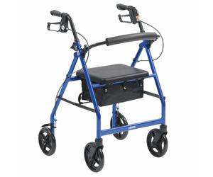 Drive R6 Lightweight Aluminium Rollator Blue - R6BL-59