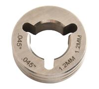 Drive Rolls Knurled V Groove for Miller MIG Welder Wire Feeder, Compatible with Clarke SIP MIG100/130/160/180/200, .023 .030 .035 .045 1/16 Bearing Steel Wire Feed Roller