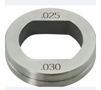 Drive Rolls KP2529-1 KP2529-2 KP2529-3 V-Knurled/U-Groove Style, Replacement Wire Feed Wheels for Lincoln Tweco Miller Bernard MIG Welder Feed Systems (.025/.030V (KP2529-1))