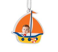 Drive Safe Daddy Car Ornament Hanging, Customized Car Photo Cute Decoration, First Car Gifts from Son Daughter to Dad Mom Car Interior Decoration