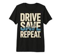 Drive Save Repeat Ambulance EMT Paramedic Premium T-Shirt