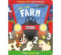 Drive & Seek Farm - A Magic Find & Count Adventure: (Drive & Seek - Magic Headlight Books)