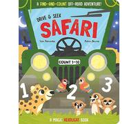 Drive & Seek Safari - A Magic Find & Count Adventure: (Drive & Seek - Magic Headlight Books)