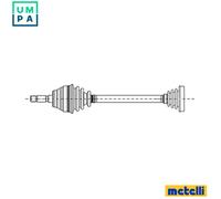 METELLI 17-0128 Drive shaft