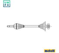 DRIVE SHAFT 17-0342 FOR VOLVO B4184S3/4184S 1.7L B4164S2/4164S 1.6L 4cyl V40