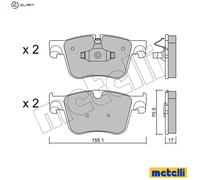 METELLI 17-0379 Drive shaft