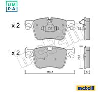 METELLI 17-0379 Drive shaft
