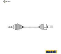 DRIVE SHAFT 17-0543 FOR FORD FXJA/FXJC/FXJB 1.4L 4cyl FUSION