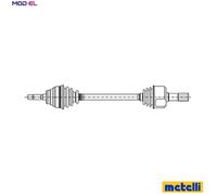 DRIVE SHAFT 17-0543 FOR FORD FXJA/FXJC/FXJB 1.4L 4cyl FUSION