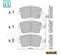METELLI 17-0821 Drive shaft