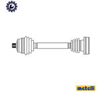 DRIVE SHAFT 17-1064 FOR VW BORA/JETTA GOLF VENTO RABBIT AUDI A3/Sportback/S3