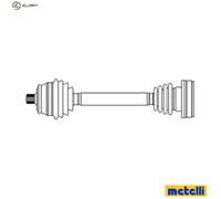 DRIVE SHAFT 17-1064 FOR VW BORA/JETTA GOLF VENTO RABBIT AUDI A3/Sportback/S3