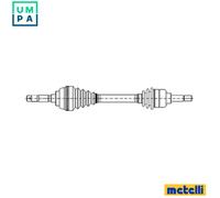 METELLI 17-1184 Drive shaft