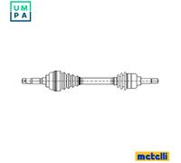 DRIVE SHAFT 17-1213 FOR PEUGEOT 207/207+ 308 CITROEN 9HJ /9HP /9HR /9HX 1.6L