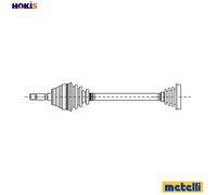 DRIVE SHAFT 171266