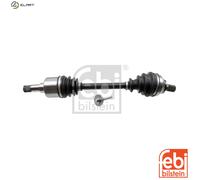 FEBI BILSTEIN DRIVE SHAFT FRONT LEFT FORD VOLVO C-MAX C30 C70 FOCUS FOCUS C-MAX