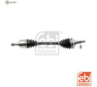 DRIVE SHAFT 180919 FOR PEUGEOT 206+ KFW /KFV /KFU /KFX /KFT 1.4L HFX 1.1L 4cyl