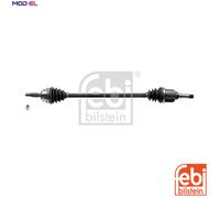 DRIVE SHAFT 183182 FOR PEUGEOT 208/Hatchback/Van CITROËN C3/III/ORIGIN 1.0L 3cyl