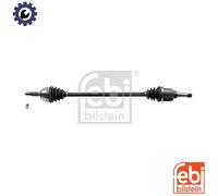 DRIVE SHAFT 183182 FOR PEUGEOT 208/Hatchback/Van CITROËN C3/III/ORIGIN 1.0L 3cyl