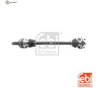 Febi CV Drive Shaft Driveshaft Rear Left fits BMW 3 2004-2013
