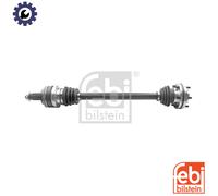 Febi CV Drive Shaft Driveshaft Rear Left fits BMW 3 2004-2013