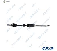 GSP Driveshaft 201419 for Nissan Qashqai/Dualis MR20DE 2.0L 4-cyl Front Right