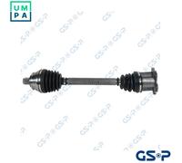 GSP 203026 Drive Shaft Front 558mm Length 38mm External Teeth Fits Audi A6