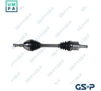 GSP Drive Shaft 250466 - Front Left (Nearside) Passenger Side - Fits Ford Kuga