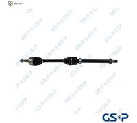 250615 DRIVE SHAFT FITS FOR RENAULT CAPTUR I 1.2 TCE 120