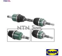 NTN-SNR Drive Shaft DK53.015 - Front Left for Vauxhall/Opel Astra G, Zafira